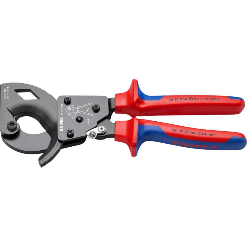 KNIPEX Ratcheting Cable Cut