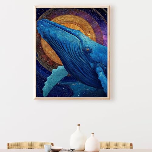 Paint by Numbers �~ �y�C���g�o�C�i���o DIY �h��G ���� ���� ��l �q�� ���S�� ���G �L�b�g�A�N�����G�̋�ƃu���V �[�g�N���t�g �L�����o�X �K�p�ΏەǑ����p ���r���O���[�� 60x90cm (�t���[�����X) PjY1054 L-