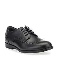 Startrite Brogue Pri Kids School Shoes Junior 1.5 F Black