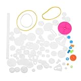 QUARKZMAN Ensemble D'Engrenages En Plastique Petit Engrenage De Moteur Module 0.5 Pour DC ...