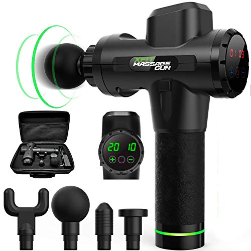 X-Fit Massage Gun For Athletes - Deep Tissue Relief - Handheld Percussion Electric