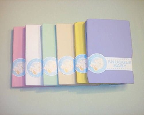 Snuggle Baby 2 x drap-housse Lit feuilles - Blanc