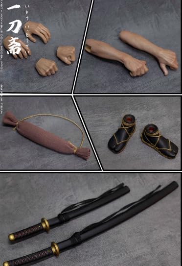 Amazon.com: YSBRING ZGJKTOYS 1/6 Scale Japanese Samurai