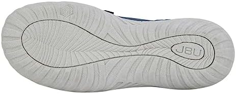 JBU by Jambu Women's Dove Mary Jane Flat, Navy/Denim, 10 | Image 5
