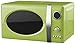 Produktbild SCHAUB LORENZ mw823g LG Comptoir du 23L 800 W grün  Mikrowelle (Comptoir du, 23 l, 800 W, Knöpfe, drehbar, Chrom, grün, 1000 W)