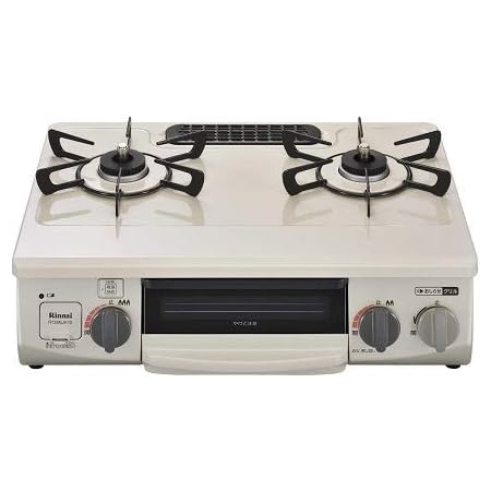 Amazon Co Jp リンナイ ワンピーストップ ガステーブルコンロ クリスタルコート天板 水無し片面焼グリル 標準幅56cmタイプ 左強バーナー プロパンガス Lpg Rt34njh7s Cl Lpg ホーム キッチン