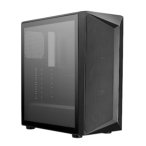 Cooler Master CMP 510 Boîtier PC - Châssis Moyen Tour avec Bande ARGB, Façade Avant Mesh, 3 x Ventilateurs ARGB 120mm, Panneau Latéral Verre Trempé, Refroidissement Polyvalent, Cage PSU Ventilée