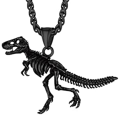 04-Black Dinosaur Skeleton