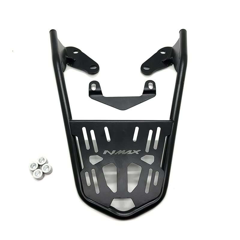 Porte-bagages Arrière Moto Pour Yamaha Nmax 125/155 - Support Top Case, Rack Arrière, Acier, Testé Mécaniquement