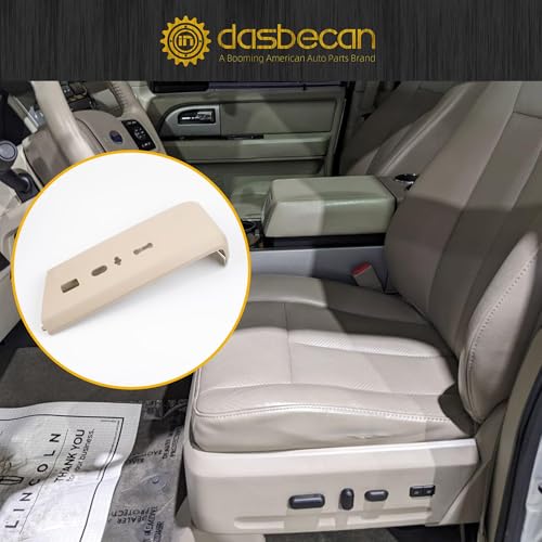 Cubierta de interruptor de asiento compatible con Ford Expedition 2007-2014 bisel panel 6