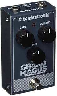 Organic tube-like distortion Tight bottom-end and natural tube sag Rich midst with smooth and creamy highs True Bypass for ultimate signal integrity “Built-like-a-tank” metal chassis
