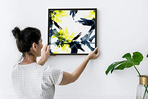 Image of PRINTELLIGENT Luxury Wall Art Floating Frame Canvas Painting 18 x 18 Inch (B)