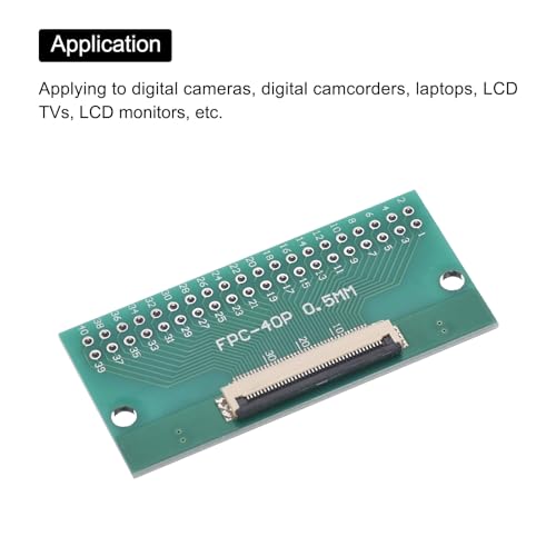 uxcell adaptador convertidor PCB 40 pines FFC FPC miniatura 4