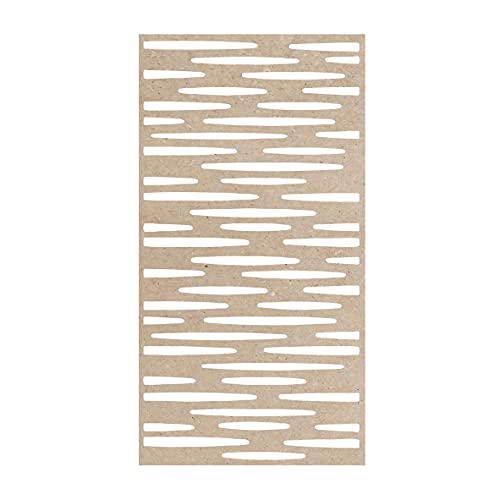 pannello griglia mdf traforato 100x200cm taglio laser decorazione casa, quadro, fai da te, separè