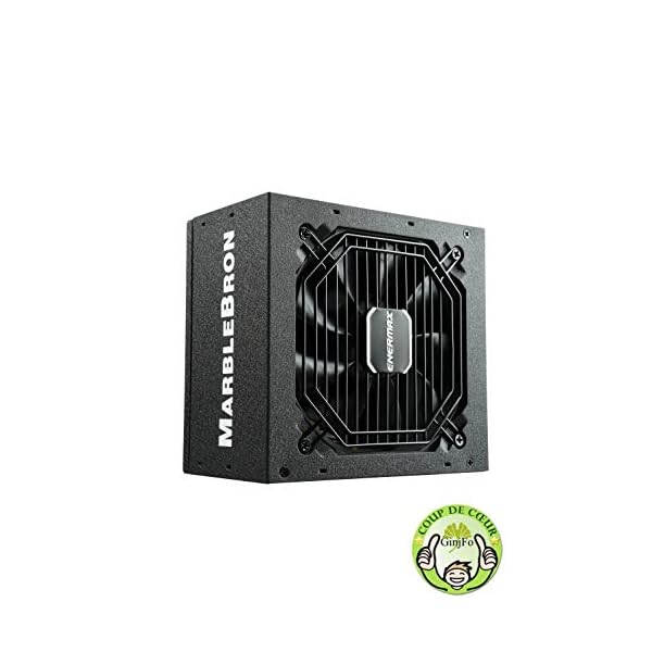 Enermax MARBLEBRON ATX - Fuente de alimentación para PC (650 W, 80 Plus, Bronce, 230 V, UE, semimodulable), Color Negro - Image 5