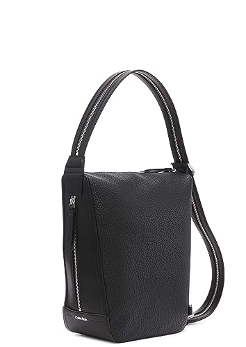 Image of Calvin Klein Womens Moss Convertible Sling Backpack & Hobo Shoulder Bag