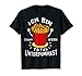 Pommes Frites Pommes Liebhaber Fast Food Junkie Rot Weiß T-Shirt