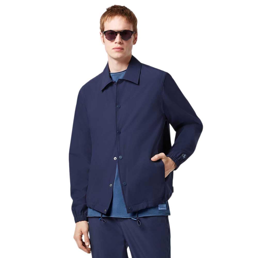 Scotch & Soda Herren Stretch Nylon-Blend Coach Jacket