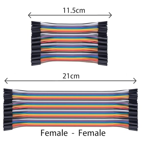 Aypzuke 10cm+20cm 240pcs Breadboard Jumper Wires Cable Kit, Male to Female, Female to Male, Compatible for Arduino and Raspberry Pi - Image 6