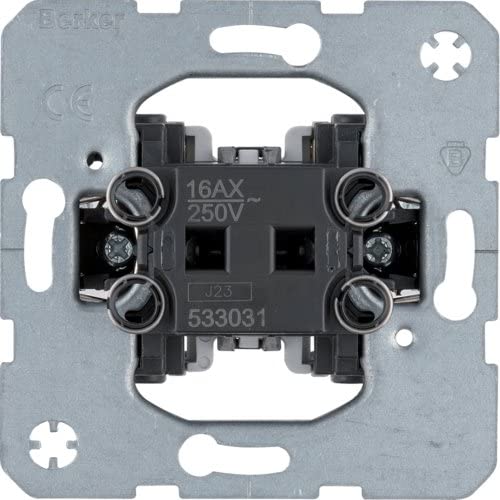 One.Platform Connector 1-Pin 533031 Hager Polo 4011334430063, White - Image 2