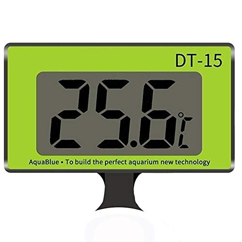 AILOVA Digital Acuarios Termómetros Impermeable Termómetro De Pecera con Ventosa Indicador de Temperatura para Acuarios Terrarios