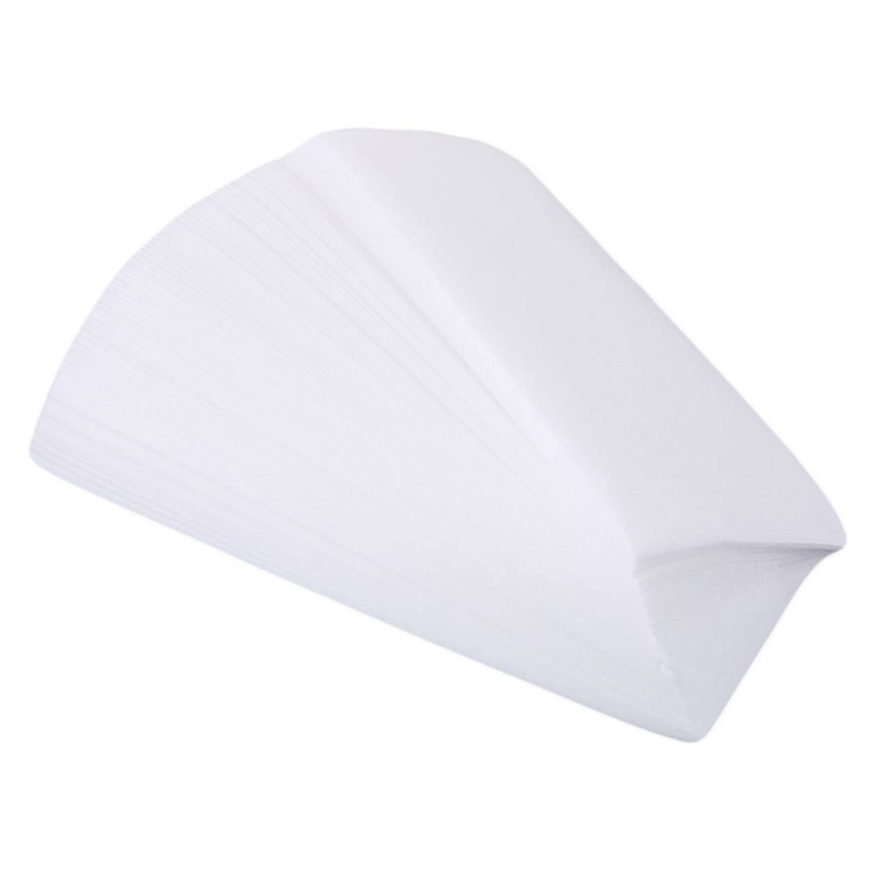 FRCOLOR 200pcs Beeswax Hair Removal Paper Eyebrow Facial Strips Non Woven Safe Smooth