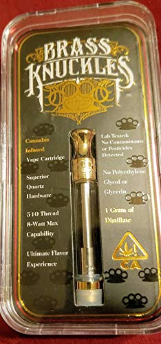 Snapdragon Brass Knuckles with 1ml Ceramic Cartridge - Amazing Packaging