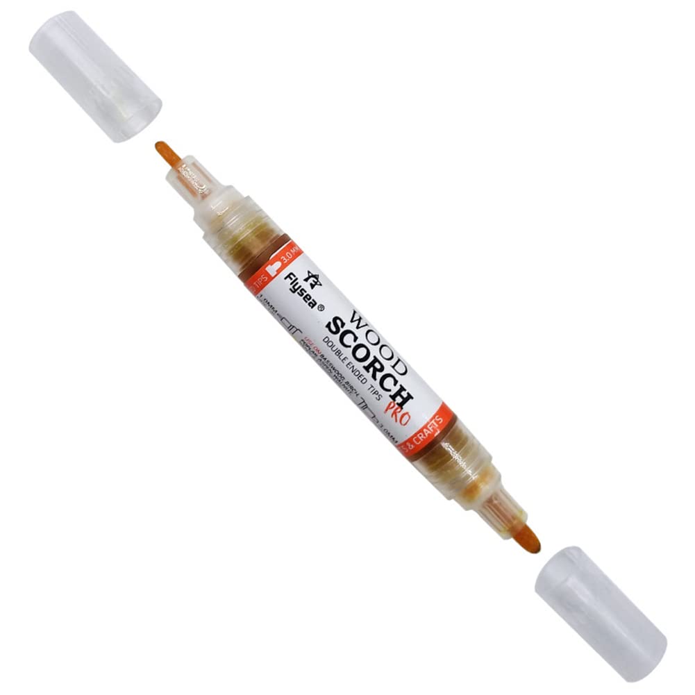 Penna Per Pirografia Su Legno - Doppia Punta Per Artisti E Fai Da Te - Foto 2