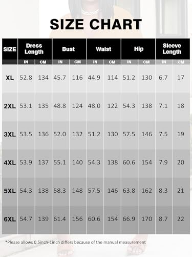 Image of Plus Size Maxi Dress for Women Short Sleeve V Neck Casual Loose Sundress with Pockets