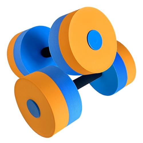 Set de pesas para piscina con 2 mancuernas de agua miniatura 1