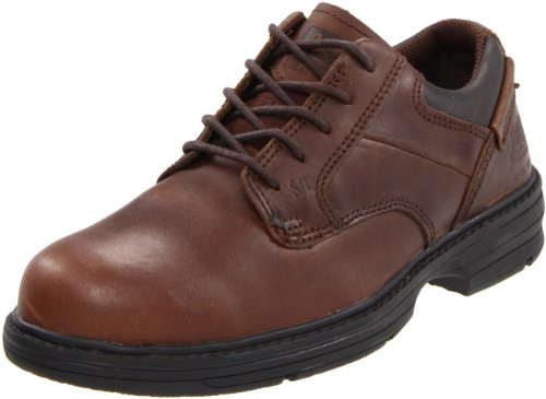 Cat Footwear Men's Oversee SD ST Construction Shoe, Dark Brown, 10.5