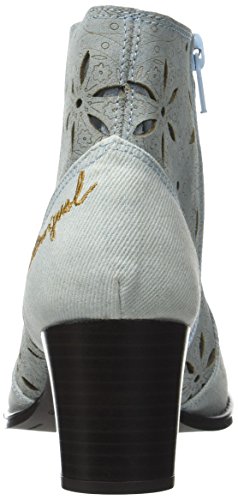 Desigual Cris Jeans, Stivali Chelsea Donna, Blu