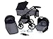 GagaDumi Boston - Passeggino combinato 3 in 1 con tutti gli accessori per carrozzina