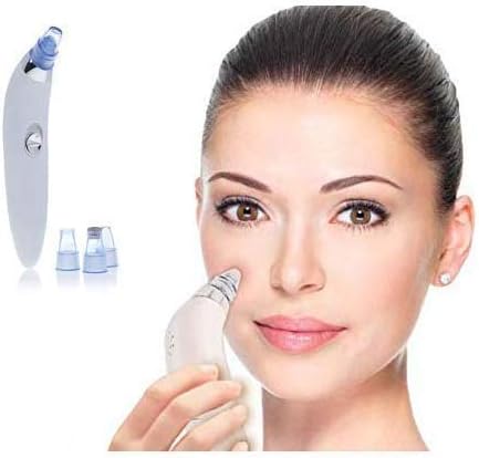 Sanket Enterprise Skin Scrubber Exfoliator Facial Cleansing Brush Blackhead Whitehead Extractor Remover Device,Acne,Pimple,Pore Cleaner Vacuum Suction Tool Massager (Blackhead Remover)