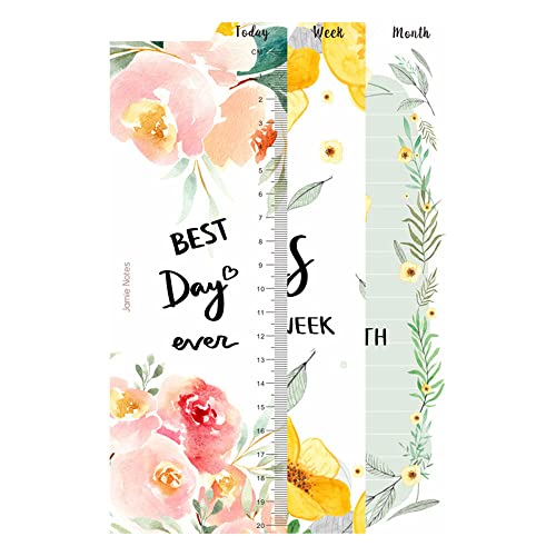 Marcapáginas Kawaii 6 agujeros hojas sueltas regla A5 cuaderno planificador lácteos...