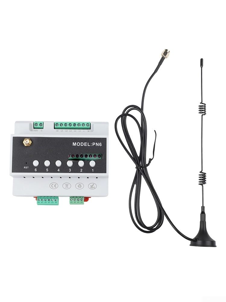 Interruptor para inteligente para zigbee 6 Canales para tuya para Smart Life