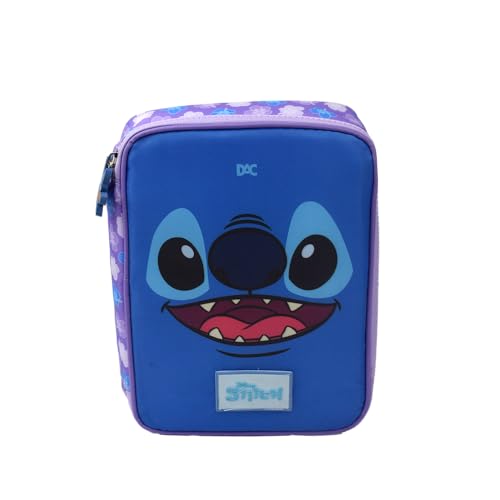 DAC - Estojo Box em Tecido com Divisória - Stitch