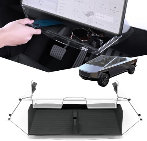 Under Screen Storage Box for Tesla Cybertruck 2024 2025 - Center ...