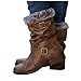 Produktbild Damen Ankle Boots, Frauen Stiefeletten, Damen Stiefeletten,Rrunsv Frauen Ankle Boots,Comfort-Mehrweite, Reißverschluss Echtleder Reitstiefelette Stiefelette , Damen Stiefeletten, Frauen Ankle Boots