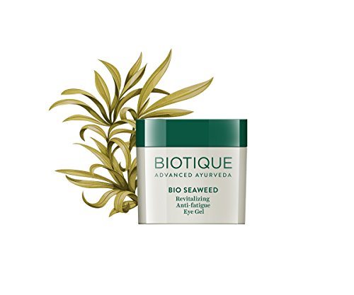Image of Biotique Bio Dandelion Visibly Ageless Serum, 190ml And Biotique Bio Seaweed Revitalizing Anti Fatigue Eye Gel, 15g