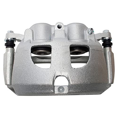 Image of TRQ Rear Right Brake Caliper w /Bracket Passenger Side