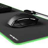 Couchmaster® XXL-LED Gaming Mouse Pad - Fits CYCON² by nerdytec - Color Adjustment Memory - Color Change - High Precision Fabric Surface - Anti-Slip Backside