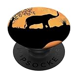 Photo Gallery retro tramonto silhouette elefante art design elephant lovers popsockets popgrip intercambiabile Photo Gallery retro tramonto silhouette elefante art design elephant lovers popsockets popgrip intercambiabile