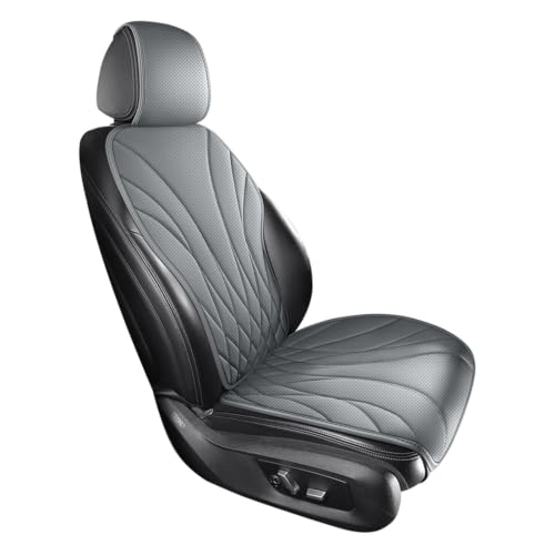 Housses de siège de voiture universelles et imperméables gris