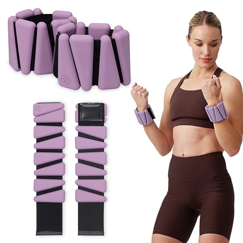Gaiam Wearable Bracelet to Strengthen, Tone & Sculpt, Adjustable Ankle Weights for Women & Men for Yoga