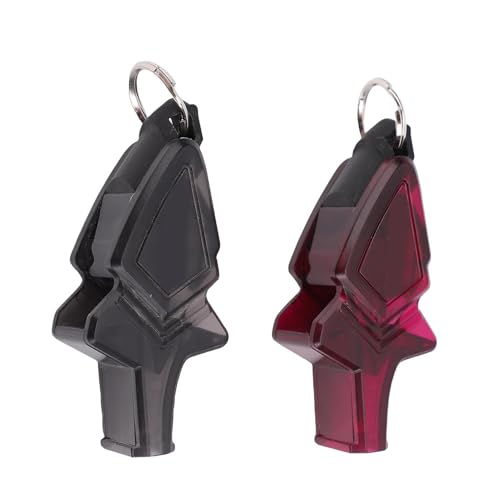Set de 2 silbatos deportivos con diseño acústico miniatura 7