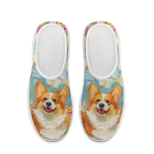 Image of Jeiento Cute Dog Women's Casual Slip On Shoes Loafers Sneakers for Women