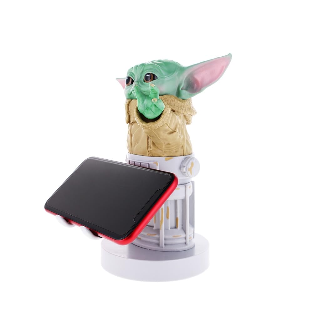 Disney - ベビーヨーダ フィギュア スマホ コントローラーホルダー ケーブルガイ Amazon.co.jp: Exquisite Gaming The Mandalorian The Child