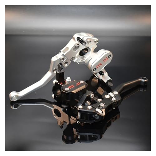 Maître-cylindre avant de moto et levier hydraulique droit robuste pour quad et go kart