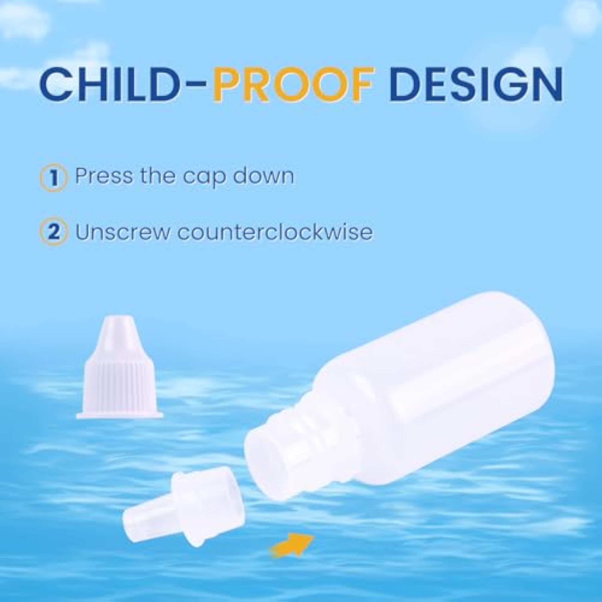 15 Pack 10ml/0.34oz Eye Dropper Bottle